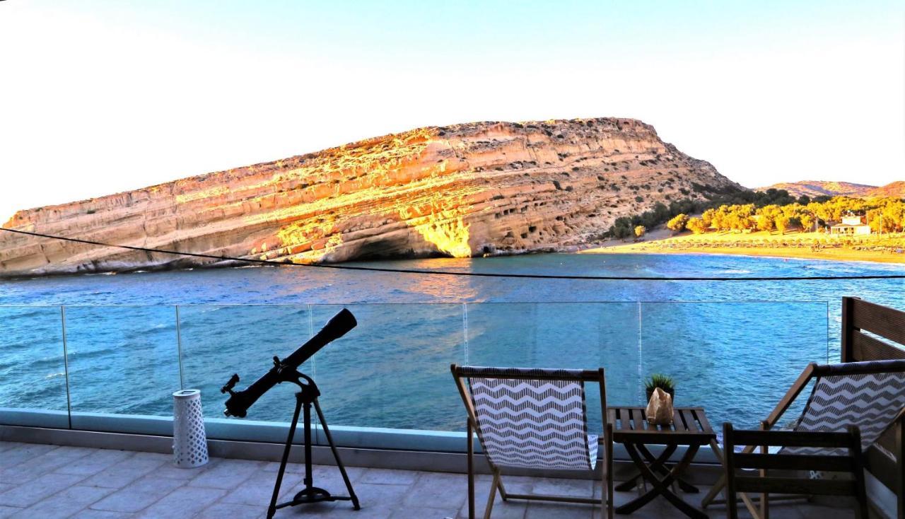 Matala Caves Apartment Ngoại thất bức ảnh