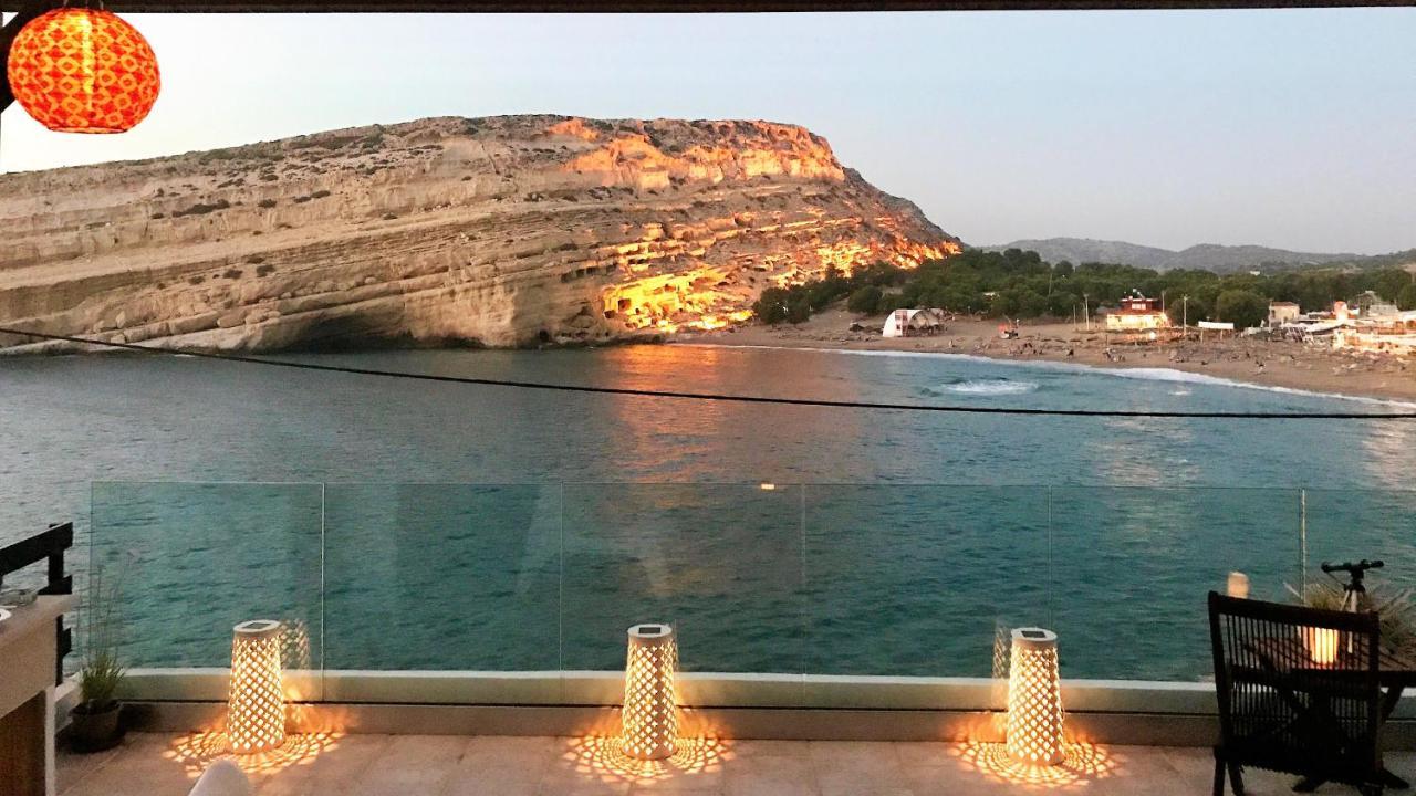 Matala Caves Apartment Ngoại thất bức ảnh