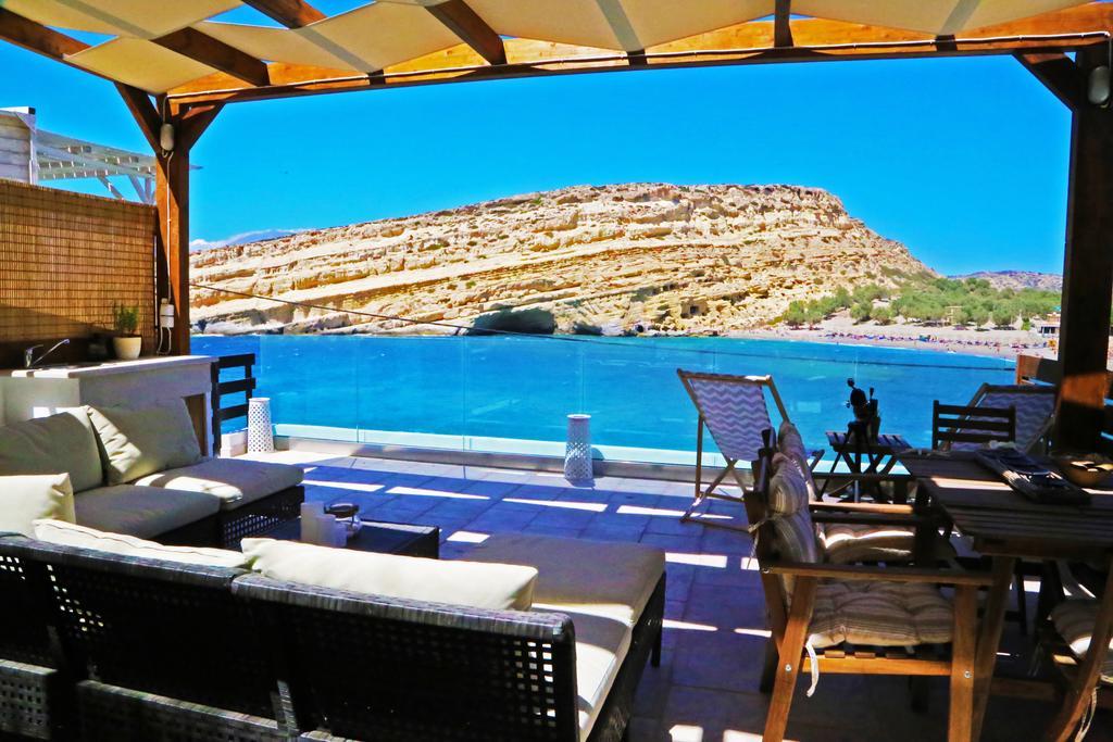 Matala Caves Apartment Ngoại thất bức ảnh